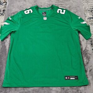 Nike Blank Front Saquon Barkley Men's Jersey Philadelphia Eagles XL Green‎ NWOT